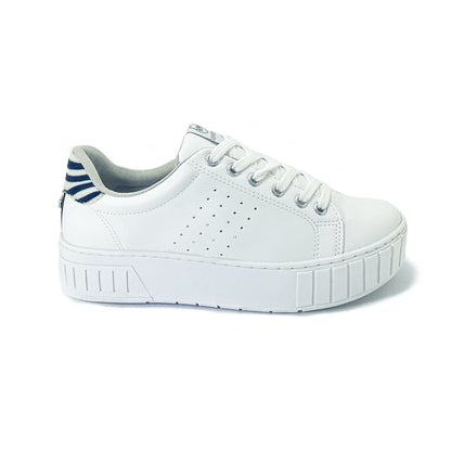 Zapatilla Hona Blanco. 4001 - Pastik.cl