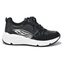 Cargar imagen en el visor de la galería, ZAPATILLA JOGGING MUJER NEGRA VELHO. - Pastik.cl
