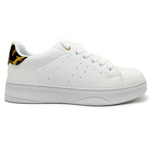 Zapatilla Kako Blanco Print - MININAS - Pastik.cl