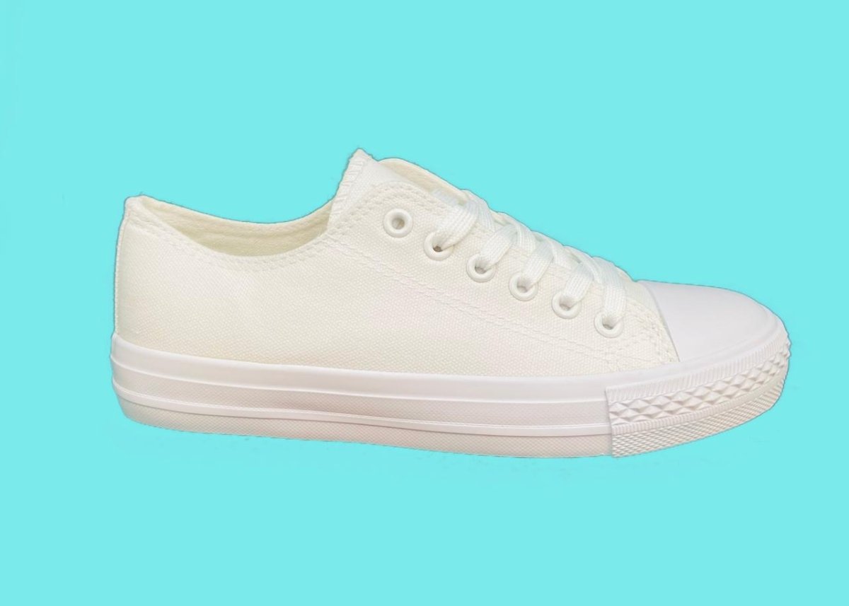 Zapatilla lona blanco 200 - Pastik.cl