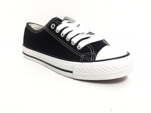 Zapatilla lona clasica 101 negro - Pastik.cl
