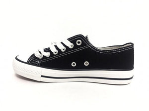 Zapatilla lona clasica 101 negro - Pastik.cl