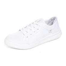 Cargar imagen en el visor de la galería, ZAPATILLA LONA MUJER BLANCO 9301. - Pastik.cl
