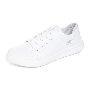 ZAPATILLA LONA MUJER BLANCO 9301. - Pastik.cl