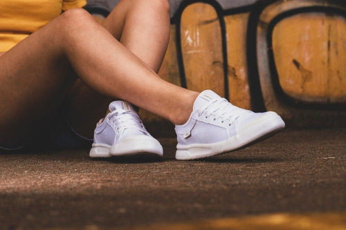 ZAPATILLA LONA MUJER BLANCO 9301. - Pastik.cl