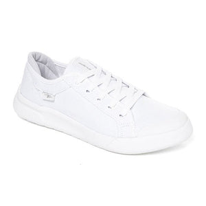 ZAPATILLA LONA MUJER BLANCO 9301. - Pastik.cl