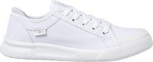 Cargar imagen en el visor de la galería, ZAPATILLA LONA MUJER BLANCO 9301. - Pastik.cl
