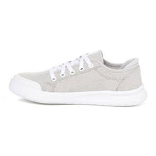 Cargar imagen en el visor de la galería, ZAPATILLA LONA MUJER CENIZA 9301. - Pastik.cl
