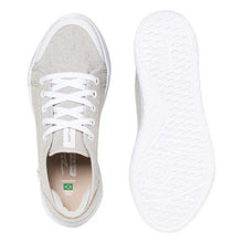 Cargar imagen en el visor de la galería, ZAPATILLA LONA MUJER CENIZA 9301. - Pastik.cl
