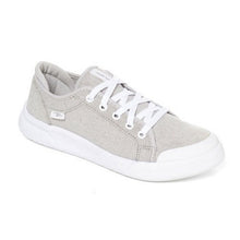 Cargar imagen en el visor de la galería, ZAPATILLA LONA MUJER CENIZA 9301. - Pastik.cl
