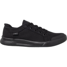 Cargar imagen en el visor de la galería, ZAPATILLA LONA MUJER NEGRO 9301. - Pastik.cl
