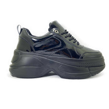 Cargar imagen en el visor de la galería, Zapatilla Lula Negro Charol - MININAS - Pastik.cl

