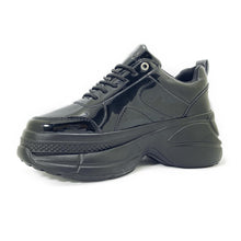 Cargar imagen en el visor de la galería, Zapatilla Lula Negro Charol - MININAS - Pastik.cl
