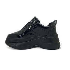 Zapatilla Lula Negro Charol - MININAS-CAJA 12 PARES (36 AL 41) - Pastik.cl
