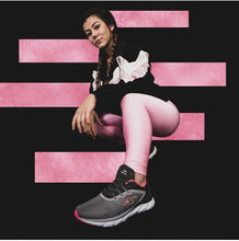 Cargar imagen en el visor de la galería, ZAPATILLA MUJER CENIZA ROSA 8306. - Pastik.cl
