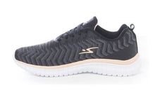 Cargar imagen en el visor de la galería, ZAPATILLA MUJER NEGRO GRAFITO NUDE 8616. - Pastik.cl
