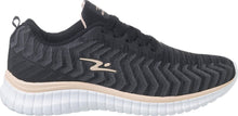Cargar imagen en el visor de la galería, ZAPATILLA MUJER NEGRO GRAFITO NUDE 8616. - Pastik.cl
