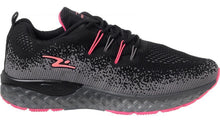 Cargar imagen en el visor de la galería, ZAPATILLA MUJER NEGRO GRAFITO ROSA 7811 - Pastik.cl
