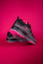 Cargar imagen en el visor de la galería, ZAPATILLA MUJER NEGRO GRAFITO ROSA 7811 - Pastik.cl

