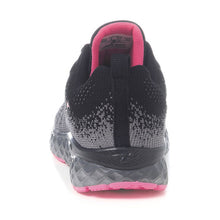 Cargar imagen en el visor de la galería, ZAPATILLA MUJER NEGRO GRAFITO ROSA 7811 - Pastik.cl
