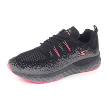 Cargar imagen en el visor de la galería, ZAPATILLA MUJER NEGRO GRAFITO ROSA 7811 - Pastik.cl
