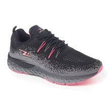 Cargar imagen en el visor de la galería, ZAPATILLA MUJER NEGRO GRAFITO ROSA 7811 - Pastik.cl
