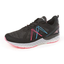 Cargar imagen en el visor de la galería, ZAPATILLA MUJER NEGRO ROSA TURQUESA 7812 - Pastik.cl
