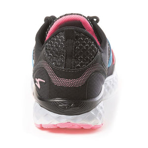 ZAPATILLA MUJER NEGRO ROSA TURQUESA 7812 - Pastik.cl