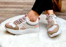 Cargar imagen en el visor de la galería, Zapatilla Pastel chunky Blanca Rosa 029 - Pastik.cl
