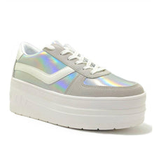 Cargar imagen en el visor de la galería, Zapatilla Pitu Silver - MININAS - Pastik.cl
