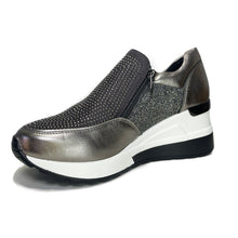 Cargar imagen en el visor de la galería, Zapatilla plataforma Grafito N37- - Pastik.cl

