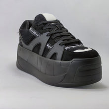 Cargar imagen en el visor de la galería, Zapatilla Plataforma Negro - Pastik.cl
