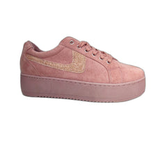 Cargar imagen en el visor de la galería, Zapatilla Plataforma Rosa - Pastik.cl
