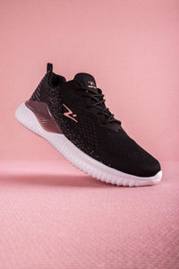 ZAPATILLA TYPE NEGRO ROSA 9403 - Pastik.cl