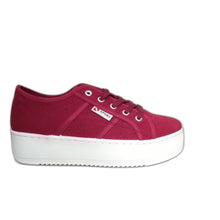 Cargar imagen en el visor de la galería, Zapatillas Mujer Plataforma Burdeo - Pastik.cl
